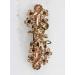 Faship Smoked Topaz Color Brown Crystal Floral Hair Barrette Clip - Buy Online on SooperMarket.com