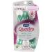 Schick Quattro 4 Women Papaya & Pearl Razor - 3 CT - Buy Online on SooperMarket.com