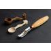 BeaverCraft Wood Carving Chisel Set SC01 - Complete Gouge Tools Kit with Rolling Pouch and Leather Strop Polishing Compound - Radial Gouges, Flat Chisel, Bent Gouge - Buy Online on SooperMarket.com
