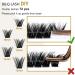 D-12mm B 26 Cluster Lashes | Mega Volume D Curl Eyelash Clusters | DIY Soft Fluffy Extensions - Buy Online on SooperMarket.com