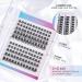 LANKIZ DIY Wispy Lash Clusters Individual Extensions 120 Clusters C+ D Mix Curl - Soft Lightweight 10-16mm Wide Band Mix Style Cluster Lashes | Home Use - Buy Online on SooperMarket.com