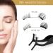 Dual Magnetic Half Lash Accent Eyelashes Set - Lightweight, Reusable, and Easy to Apply | Updated 3D False Eyelashes with Applicator (8pcs) in White - Buy Online on SooperMarket.com