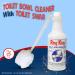 Amazon Brand 32oz Ring King Toilet Bowl Cleaner | Heavy Duty Stain Remover & 13" Mop Applicator for Toilets Tubs and Showers - International Shipping Available - Buy Online on SooperMarket.com