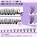 260 Pcs 30D 40D Wispy 3D Individual Cluster Lashes | 16mm Fluffy Eyelash Extensions DIY at Home | Q40D-16mm 280 Pcs 3D Fluffy 40D-16mm - Buy Online on SooperMarket.com