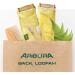 100% Natural Egyptian Back Loofah with Wooden Handle - Eco-Friendly & Non-Toxic - 4 X 31 - Buy Online on SooperMarket.com