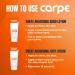 Carpe Antiperspirant Hand and Foot Lotion Bundle (3 Hand and 3 Foot Tubes) Stop Sweaty Hands and Sweaty Smelly Feet Dermatologist-Recommended - Buy Online on SooperMarket.com