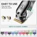 Hatteker Hair Clipper Cordless Hair Trimmer Barber Clipper T-Blade Trimmer Beard Trimmer Nose Trimmer Hair Cutting Grooming Kit Professional IPX7 Waterproof - Buy Online on SooperMarket.com
