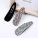 Shimmering Rhinestone Hair Clips - Pink Blue Gray Crystal Snap Barrettes for Women & Girls | Ideal for Party, Wedding & Daily Wear - Buy Online on SooperMarket.com