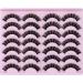 JIMIRE Russian Strip Eyelashes Cat Eye Volume Eyelashes Natural Look Like Eyelash Extensions Fluffy D Curly Thick Faux Mink Hybrid Lashes 14 Pairs Pack Natural RS Lashes - Buy Online on SooperMarket.com
