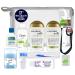 Women's Deluxe 17 PC Kit with Coconut Milk Hair, Face & Body Care - Travel-Size Essentials - Buy Online on SooperMarket.com