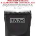 LIVIVO Digital Hair Clipper and Beard Trimmer Wireless Grooming Set with Extra Sharp Long Lasting Blades and Multiple Trimmer Attachments - Buy Online on SooperMarket.com