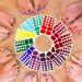 JSRQT 12 Sheets Full Toe Nail Stickers Solid Colors Toe Nail Polish Stickers Red Purple Brown Gel Nail Stickers with Nail File Full Toe Nail Wraps DIY Nail Decor Art Toenails Stickers for Women Girls - Buy Online on SooperMarket.com