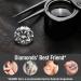 BelOMO 10x Triplet Jeweler's Loupe 21mm - Bright & Color-Correct View - Foldable for Gems, Jewelry, Coins & Trichomes - Buy Online on SooperMarket.com