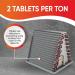 Buy Mad Tabs 35pcs AC Drain Line Cleaner - Odor Control & Water Damage Prevention Tablets - USA Made UV Glow Treatment for Air Conditioners & Humidifiers - Buy Online on SooperMarket.com