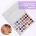 Bezavea Eyeshadow Palette Makeup Set 40 Colors Eyeshadow Palette Makeup 40 Blendable Shades with Highly Pigmented Glitters Shimmers for Day or Night Looks Neon Eyeshadow Makeup Palette - Buy Online on SooperMarket.com