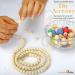 Innovative Offer: 510 Pcs Wooden Beads with Jute Twine - 6 Sizes Unfinished Wood Beads for Crafts - Ideal for Jewelry Making, Garland, and DIY Projects - Buy Online on SooperMarket.com
