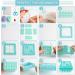 FREEBLOSS 4 Set Plastic Canvas Kit for Beginners - Mesh Sheets, Yarn for Embroidery, Knitting Projects - Buy Online on SooperMarket.com