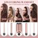 5-in-1 Curling Iron Set - Dual Voltage Interchangeable Curling Wand with 3 Barrel Crimper & 4 Curling Irons - LED Temp Control for All Hair Types - Includes Glove & Clips - Buy Online on SooperMarket.com