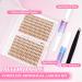 280pcs Lankiz Brown Eyelash Extensions Set - 20D C Curl Mix 9-15mm Individual Lashes with Adhesives Glue Remover & Applicator | Perfect for Beginners - Buy Online on SooperMarket.com