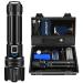 Sunitact Flashlights High Lumens, Rechargeable Flashlights Led 20000 Lumen XHP70.2, Super Bright Flash Light, High Powered Handheld Flashlights for Emergency Camping Gift, IP67 Waterproof, Zoomable Black