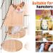 4-Piece Hamster Accessories Set | Hamster Pedal & Jumping Board with 3 Balls | Ideal for Guinea Pigs Chinchillas and Rabbits - Buy Online on SooperMarket.com