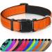 Joytale Dog Collar Reflective Dog Collar Large Dogs L Orange L (Pack of 1) Orange