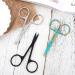 WLLHYF 3 Pack Small Eyebrow Facial Nose Hair Grooming Scissors Stainless Steel Mustache Eyelashes Trimmer Travel Scissors Kit Mini Curved Rounded Scissors for Eyebrow Cuticle Trimming Nasal Clippers - Buy Online on SooperMarket.com