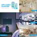 Indoor Bug Zapper 2 Pack - Electric Mosquito Killer Trap for Home - Plug in Gnat Fly Trap Lamp - Eliminates Flying Pests - House Bug Killer Light - Buy Online on SooperMarket.com