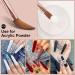 Saviland Size 16 Kolinsky Acrylic Nail Brush - Bronze Gold Handle - For Acrylic Powder - Professional Quality #16 - Buy Online on SooperMarket.com