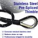 Premium 3/8 Inch Double Braided Boat Anchor Rope - 100 Ft Black Nylon Marine Line Reel for Anchors & Boats - Buy Online on SooperMarket.com