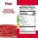 Pom Rustica Italian Tomatoes - 24.7 oz. Glass Bottle, Pack of 6 - Buy Online on SooperMarket.com