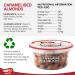 Tropgo Caramelised Almonds 180g - Sweet Nuts in a Resealable and Recyclable Nut Tub - Wholesome Trail Mix with Fibre Protein and Essential Minerals - Healthy Nuts for All Ages - Buy Online on SooperMarket.com