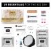 Pinch Provisions Brides Minimergency Kit - Pink Diamond: 21 Essential Wedding Day Items in Compact Zipper Pouch - Buy Online on SooperMarket.com