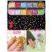 Kalolary 4boxes Holographic Nail Art Glitter Sequins - Valentine's Day Decoration - Buy Online on SooperMarket.com