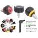 Exercise Bike Pop Pin Knob - M16 Size, 5/8 Close, Compatible with Stationary Bikes & Weight Benches (1-Pack) - Buy Online on SooperMarket.com