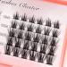 Buy 10-12-14-16mm Mixed Wide Stem Cluster Lashes | 3D Volume Soft & Lightweight Individual False Eyelashes - Buy Online on SooperMarket.com