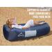 AlphaBeing Inflatable Lounger - Best Air Lounger Sofa for Camping  Hiking - Ideal Inflatable Couch for Pool and Festivals - Perfect Inflatable Beach Chair for Adults Navy - Buy Online on SooperMarket.com