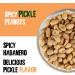 KICKIN Spicy Pickle Hot Peanuts - 12oz | Ultimate Gourmet Gift | Spicy & Delicious - Try if you dare! - Buy Online on SooperMarket.com