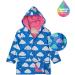 Hatley Girls' 12 Years Colour Changing Raincoat - Cheerful Clouds - Buy Online on SooperMarket.com