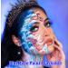 Go Ho Water Based Blue Face Paint Stick - 1.06 Oz Washable & Non-Toxic Makeup for Adults & Children - Full Coverage Cream Body Paint for Theater, Halloween, SFX & Cosplay - Buy Online on SooperMarket.com