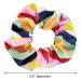 Scunci Original Scrunchies - Mixed Textures & Colors (12-Pieces) - White, Black, Coral, Mint, Blue, Grey & More - Buy Online on SooperMarket.com