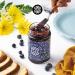 GOOD GOOD Sweet Blueberry Jam - Keto Friendly - Low Calorie Without Added Sugars - Vegan - Gluten Free - Preserves - 330g x4 - Buy Online on SooperMarket.com