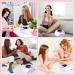 54W UV LED Nail Lamp for Gel Nail Curing | 3 Timers, LCD Display, Smart Sensor | USB Plug | Fingernail & Toenail Dryer (White) - Buy Online on SooperMarket.com