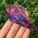 Home Decoration Natural Crystal 1 Piece of 30g Quartz Crystal Rainbow Titanium Cluster SpecimenPower Stone Crystal - Buy Online on SooperMarket.com