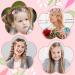 12pcs Sweet Flower Baby Hair Clips - Multi-Color Girl Hair Accessories - Buy Online on SooperMarket.com