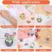 Cridoz Shrinky Dink Keychain Kit - 20 Sheets, Keychain Clip, Split Key Rings, Jump Rings, Hole Punch for Kids Creative Fun - Buy Online on SooperMarket.com