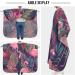 Buy Blueangle Palm Leaf Flamingo Barber Cape | Waterproof Hair Cutting Cape for Home & Salon - 55x65 Inch - Buy Online on SooperMarket.com