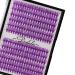 12 Rows 40D Purple Individual False Eyelashes - 240 Clusters 3D Volume Extensions 0.07mm D Curl - Colorful Makeup Beauty Tools (14mm - Buy Online on SooperMarket.com