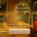 Merclix LED Night Light Gift for Girlfriend - Perfect Birthday & Christmas Present Best Friend Gifts in Wood Color - Buy Online on SooperMarket.com