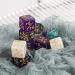 48 Pieces MTG Dice Counters Buff Token Dice Loyalty Dice Starry Marble D6 Dice Cube Compatible with Magic The Gathering  CCG  Card Gaming Accessory  4 Colors - Buy Online on SooperMarket.com